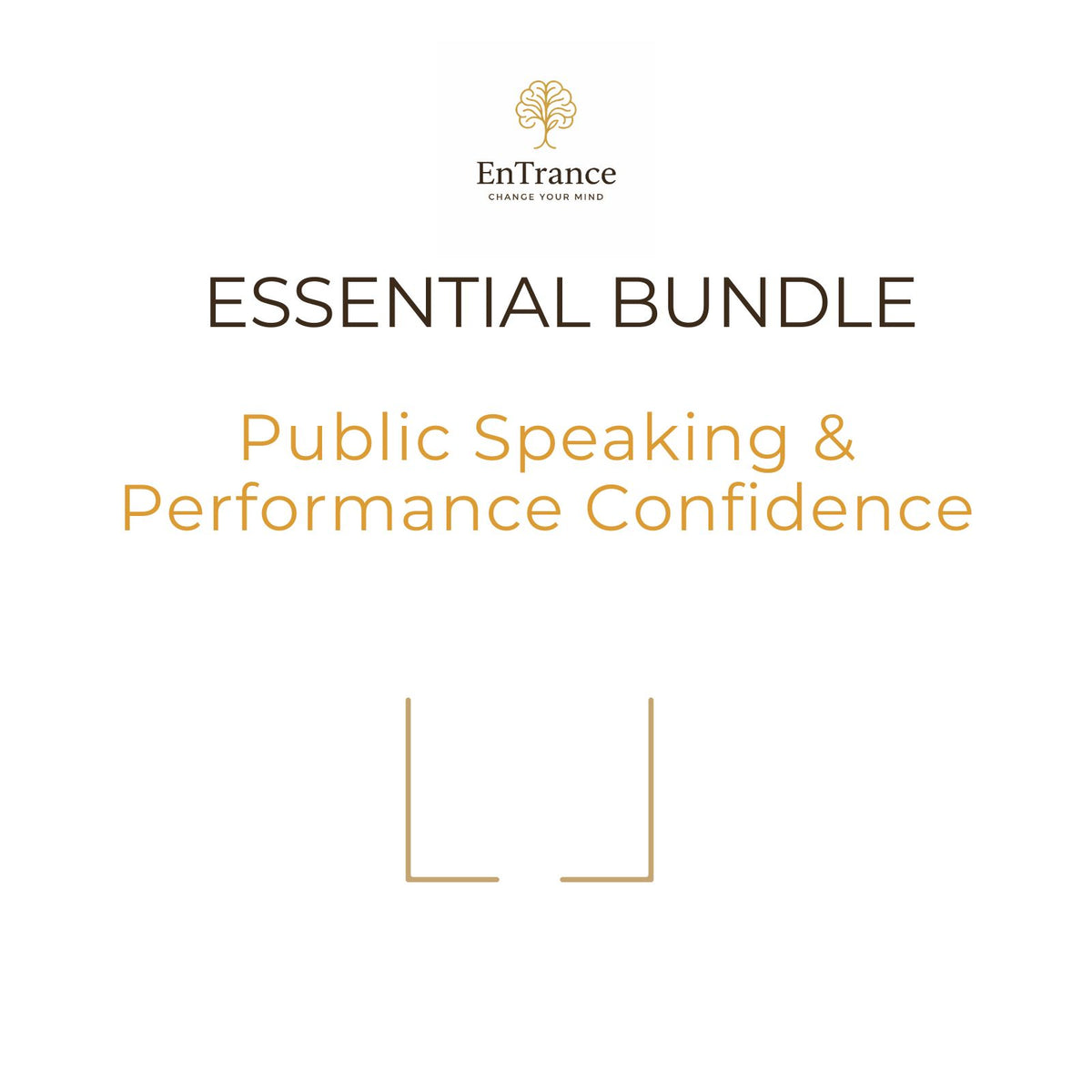 Essential Bundle – Public Speaking & Performance Confidence