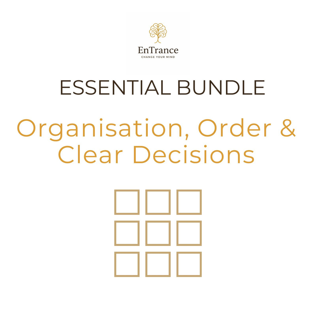 Essential Bundle – Organisation, Order & Clear Decisions